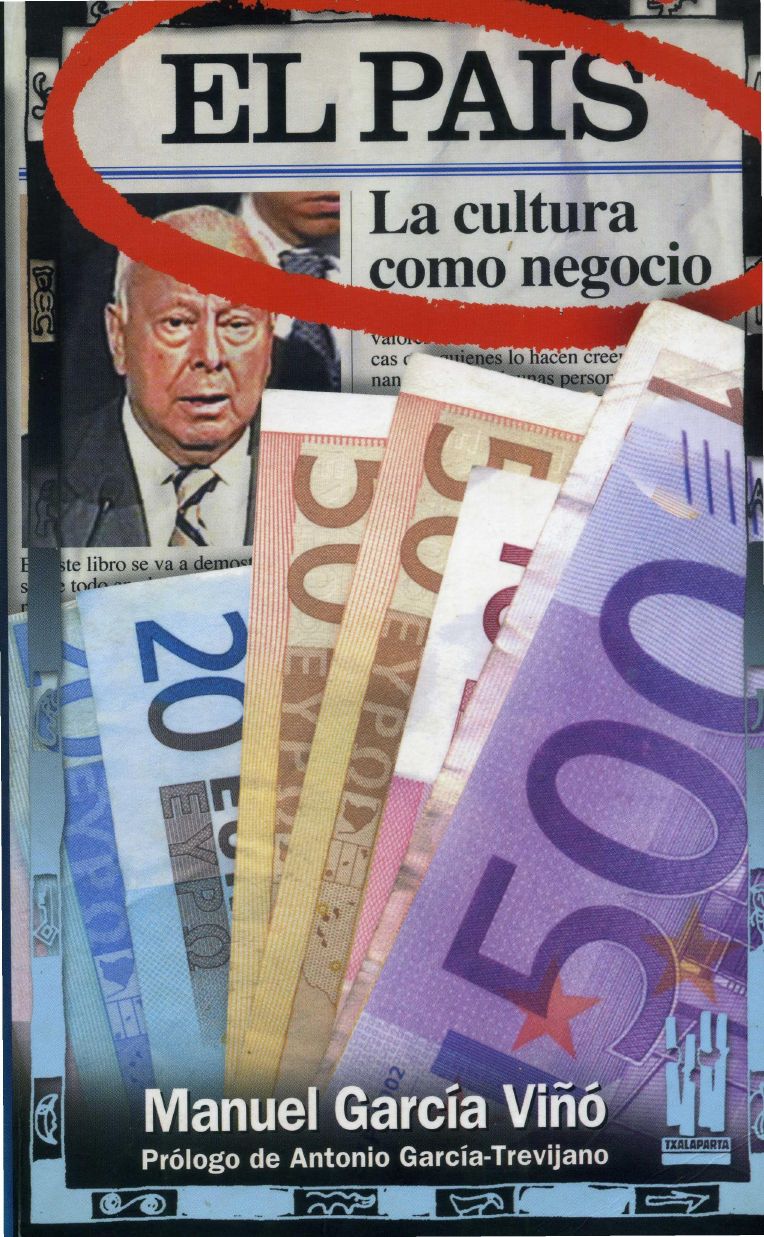 Portada de 2006.0500.PROLOGO AGT.EL PAIS LA CULTURA COMO NEGOCIO.VIÑÓ.PROLOGO AGT