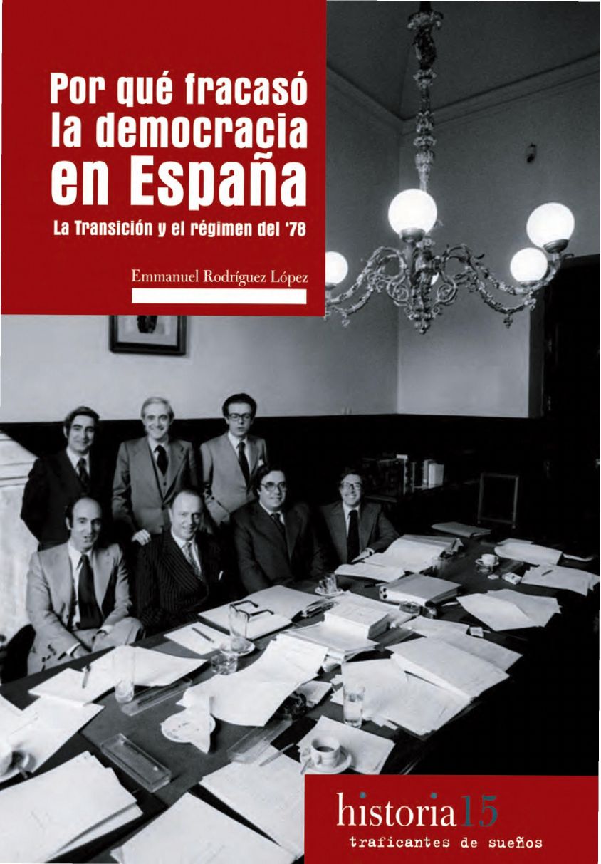Portada de FRACASO DEMOCRACIA ESPAÑA